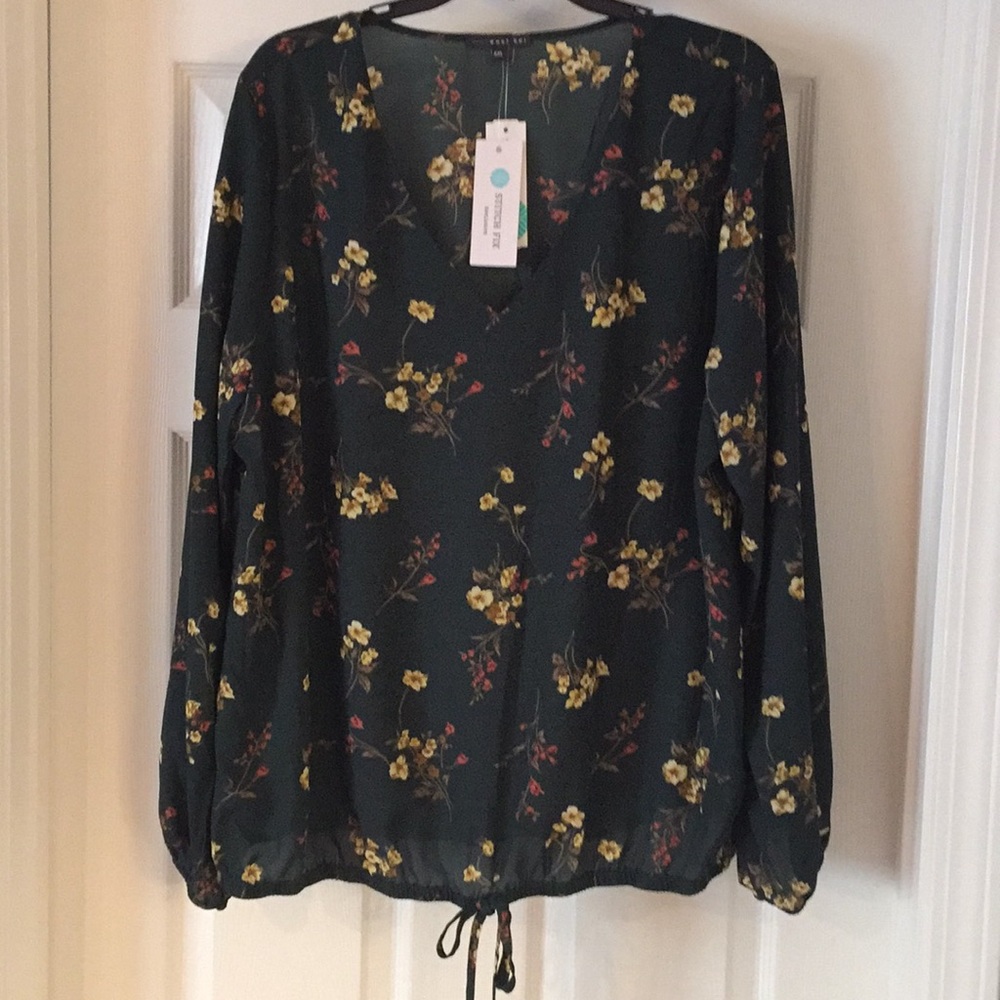 West Kei floral top